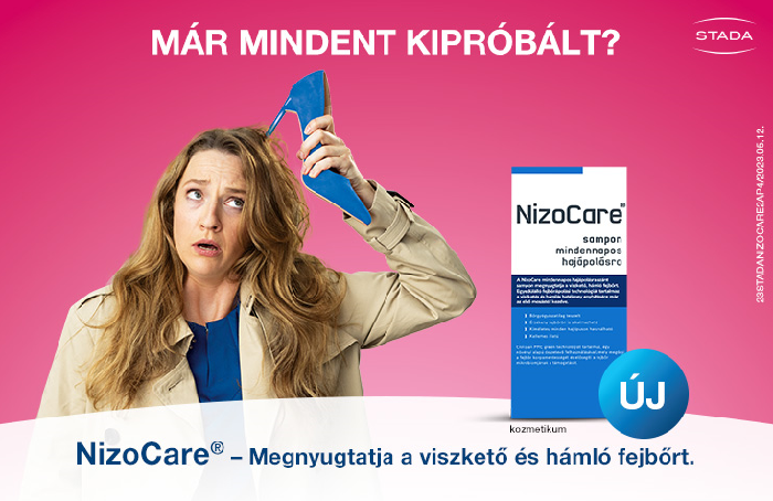 A NizoCare® mindennapos hajápolásra szánt sampon enyhíti a viszketést és a hámlást már az első mosástól kezdve. Teszteld le a terméket
teljesen ingyen